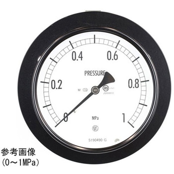 普通形圧力計(Φ100)埋込形D枠(取付金具) AE15-131シリーズ 長野計器