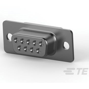 D-subコネクタ 9極 メス ケーブルマウント 1袋 2個入 TE CONNECTIVITY