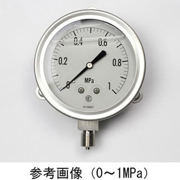 グリセリン入圧力計(100Φ) GV42-233シリーズ 長野計器