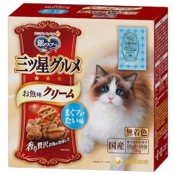 銀のスプーン三ツ星グルメ お魚味クリーム 180g ユニ・チャーム