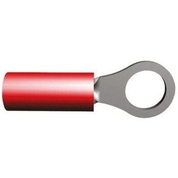 リングターミナル 内径：5mm スタッド径：M5 赤 1袋 15000個入 TE Connectivity Japan(旧:TYCOELECTRONICS(タイコエレクトロニクス))