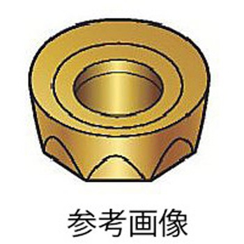 コロミル200 フライス加工用チップ(350)1セット(10個入) RCHT10T3Mシリーズ サンドビック