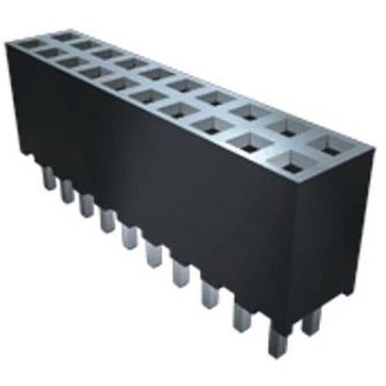 基板接続用ソケット 11 極 2mm 1 列 スルーホール - SAMTEC
