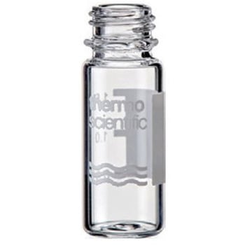 スクリューバイアル(9-425)ラベル付 SureStop 2mL ガラス 6PSV9シリーズ - Thermo Fisher Scientific