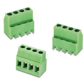 基板用端子台 2445シリーズ 5.08mmピッチ 1列 10極 緑 WURTH ELEKTRONIK