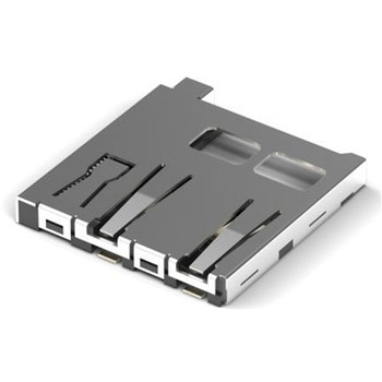 MicroSDカードコネクタ MicroSD 8 極 ソケット 1袋 5個入 WURTH ELEKTRONIK