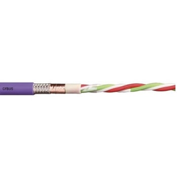 データケーブル 4芯 0.25 mm2 シールド有 24 AWG 1巻 25m入 SIG