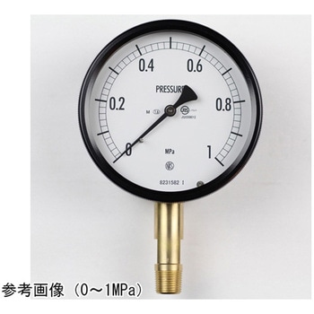 密閉型圧力計(100Φ)立形A枠 蒸気用 BE10-181シリーズ - 長野計器