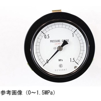 普通形圧力計(Φ75)埋込形D枠(取付金具) AC15-133シリーズ 長野計器