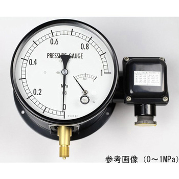 マイクロスイッチ接点付圧力計(150Φ) JM21シリーズ 長野計器