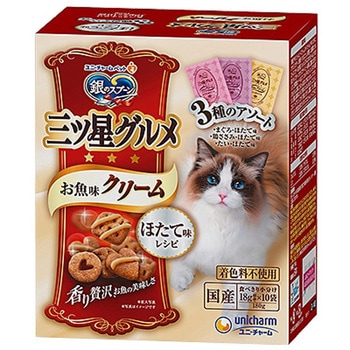 銀のスプーン三ツ星グルメ お魚味クリーム 180g ユニ・チャーム