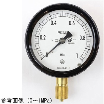 密閉型圧力計(75Φ)立形A枠 耐振用 BC12-131シリーズ 長野計器
