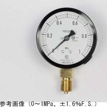 普通形圧力計(Φ75)立形A枠 AC20-131シリーズ 長野計器