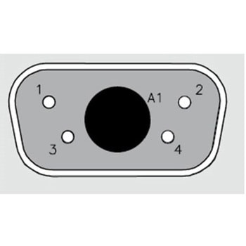 D-subコネクタ 5極 メス パネルマウント 1箱 100個入 FCT - A MOLEX COMPANY