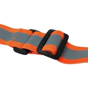 高視認性アジャスター付き伸縮安全タスキ 天牛(富士手袋工業)