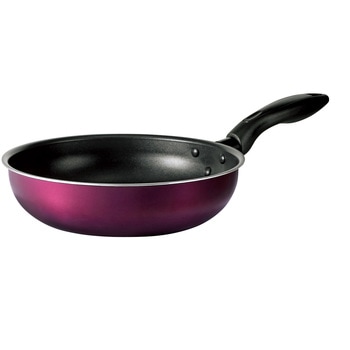 ウルトライト・ヴァイオレット ガスコンロ専用 スピニング加工深型フライパン 24cm カクセー