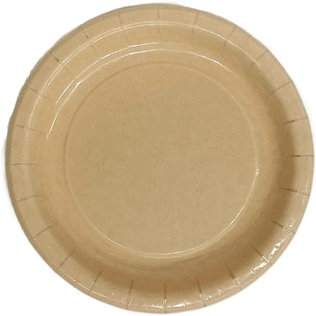 竹パルプペーパープレート 17cm ペーパーウェア