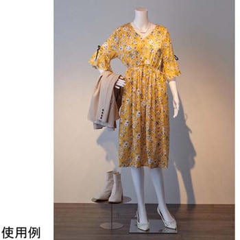 軽量PE製 婦人リアルマネキン 61-758シリーズ アズワン