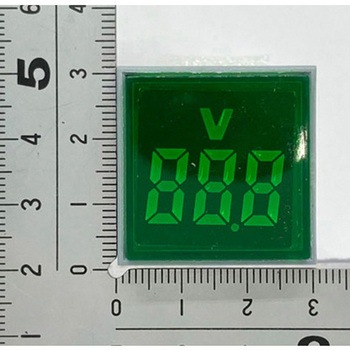 DC4-100V LEDデジタル電圧計 FXB16-22シリーズ アズワン