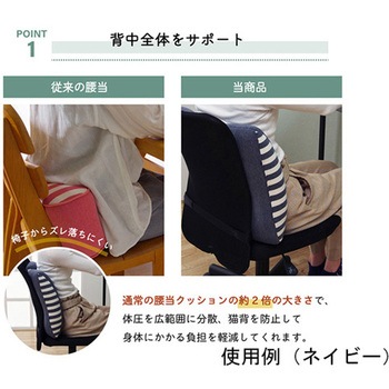 クッション 腰当 背中 姿勢 変形 ウレタン 約40×40cm イケヒコ・コーポレーション