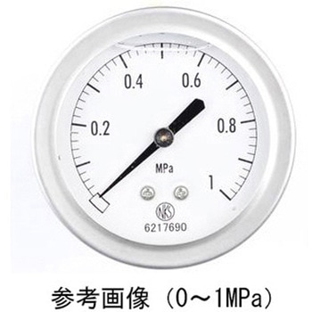 グリセリン入圧力計(60Φ) GV55-173シリーズ 長野計器