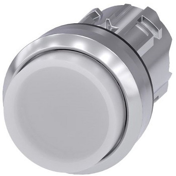 押ボタンヘッド SIRIUS ACT モーメンタリ 白 SIEMENS