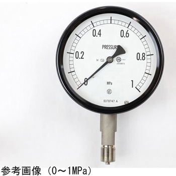 密閉型圧力計(100Φ)立形A枠 蒸気用 BE12-133シリーズ 長野計器
