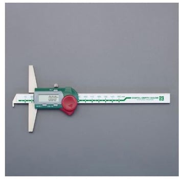 150mm デプスゲージ デジタル/フック付 エスコ
