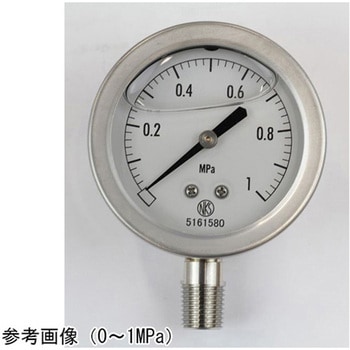 グリセリン入圧力計(60Φ) GV50-153シリーズ 長野計器