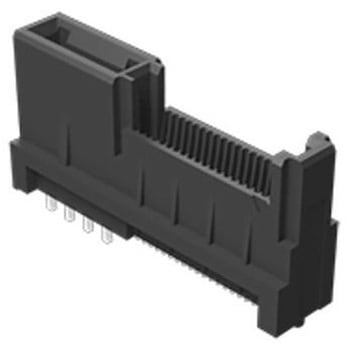 0.8mmピッチ 100極 2列 垂直 SMT メス カードエッジコネクタ 1セット 2個入 SAMTEC