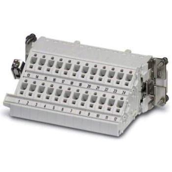 ヘビーデューティパワーコネクタ 24極 16A 500 V 1袋 5個入 フエニックス・コンタクト