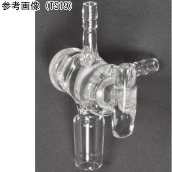 吸引栓(ガラスコック 三方) 055シリーズ 日本理化学器械(NRK)