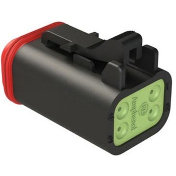ケーブルコネクタ 4極 メス レセプタクル 1袋 5個入 AMPHENOL