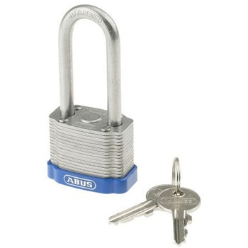Abus スチール製南京錠 パドロック スチール グレイ ABUS