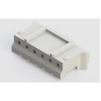 圧着コネクタハウジング 6極 ピッチ：2mm 1列 1袋 200個入 - EDAC