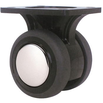 双輪キャスター Φ50 固定 プレート式 TE50シリーズ 東海キャスター