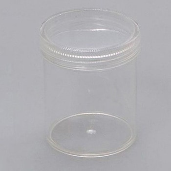 ポリ容器(クリアー)Φ50x67mm/100mL EA508AF-32シリーズ エスコ