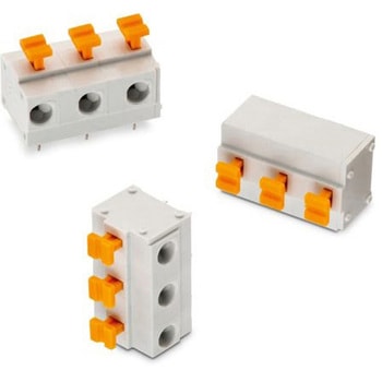 基板用端子台 4119シリーズ 7.5mmピッチ 1列 2極 グレー 1袋 200個入 WURTH ELEKTRONIK