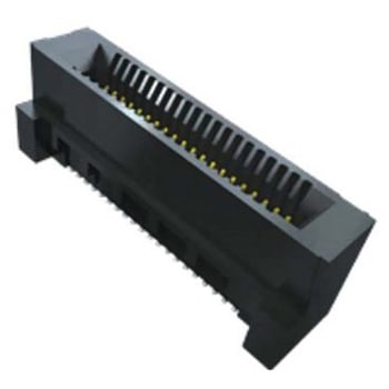 HSEC8 0.8mmピッチ 10極 1列 垂直 SMT メス カードエッジコネクタ 1セット 24個入 SAMTEC