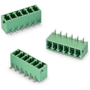 基板用端子台 3053シリーズ 3.81mmピッチ 1列 4極 緑 1袋 5個入 WURTH ELEKTRONIK