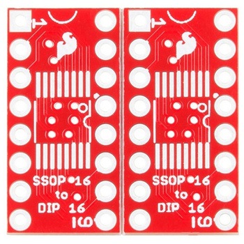 SparkFun SSOP to DIP Adapter - 16-Pin SPARKFUN