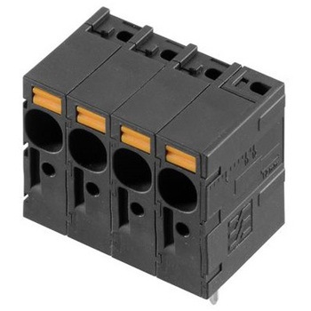 クランプ金具 LLシリーズ 7.5mmピッチ 1列 4極 1箱 80個入 WEIDMULLER