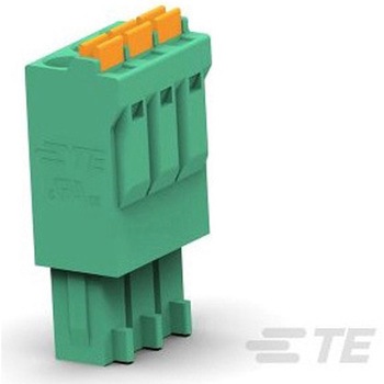 基板用端子台 3.5mmピッチ 1列 10極 緑 TE CONNECTIVITY