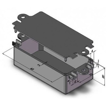 General Plastic Case 22x37x65 mm Seeed Studio