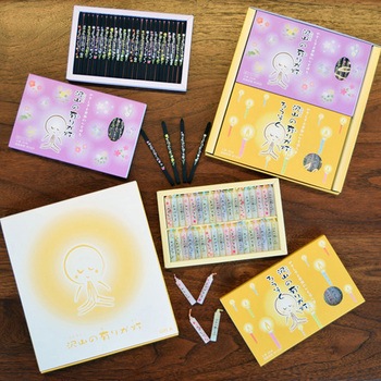 お線香&ろうそく【沢山の有りが灯ギフトセットA】 - 丸叶むらた