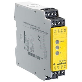セーフティリレー 115 → 120 V ac チャンネル数2 安全接点3 Wieland