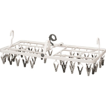 The hangers 引っ張って取り込めるランドリーハンガー 42P シービージャパン