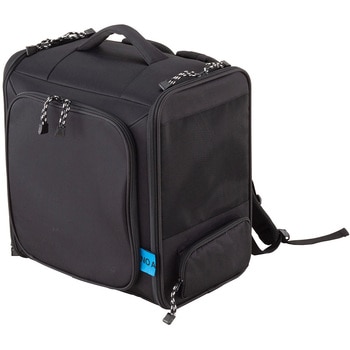 折り畳めてケージにもなる軽量ペットリュック ブラック - シービージャパン