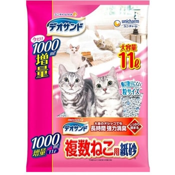デオサンド 複数ねこ用紙砂 10L ユニ・チャーム