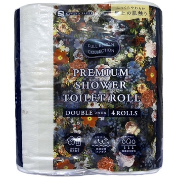 FULL BLOOM COLLECTIONプレミアムシャワートイレット 河野製紙